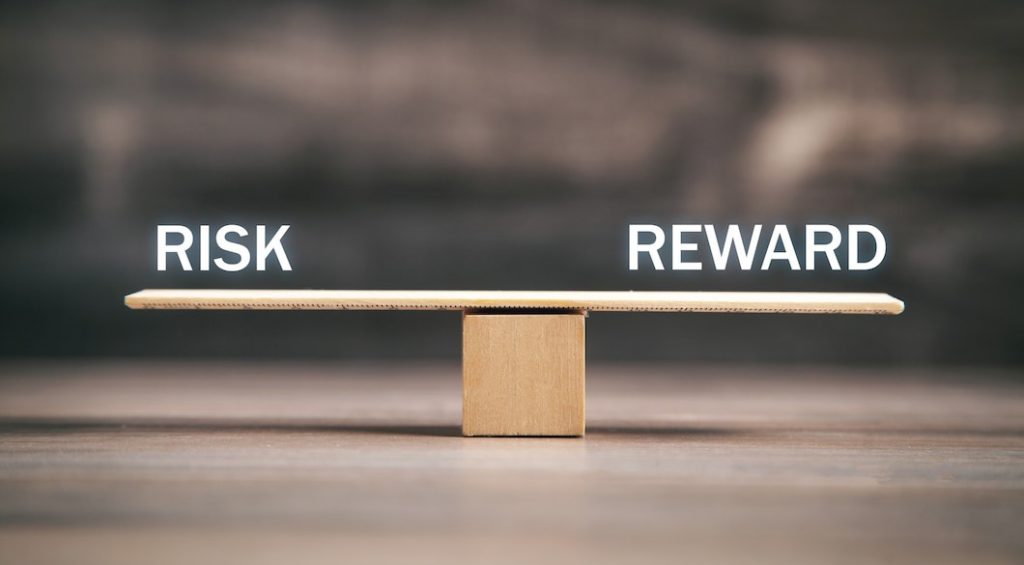 What is the reward to risk ratio
