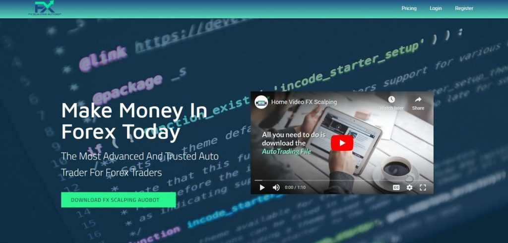 Crypto Scalping Bot: FX Scalping AutoBot official website