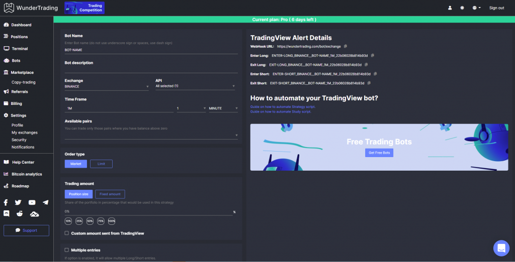 Wunderbit, Wunderbit trading, Wunderbit trading platform, Wunderbit bots, Wunderbit copytrading, crypto, cryptocurrency, Wunderbit signals, copytrading, trading