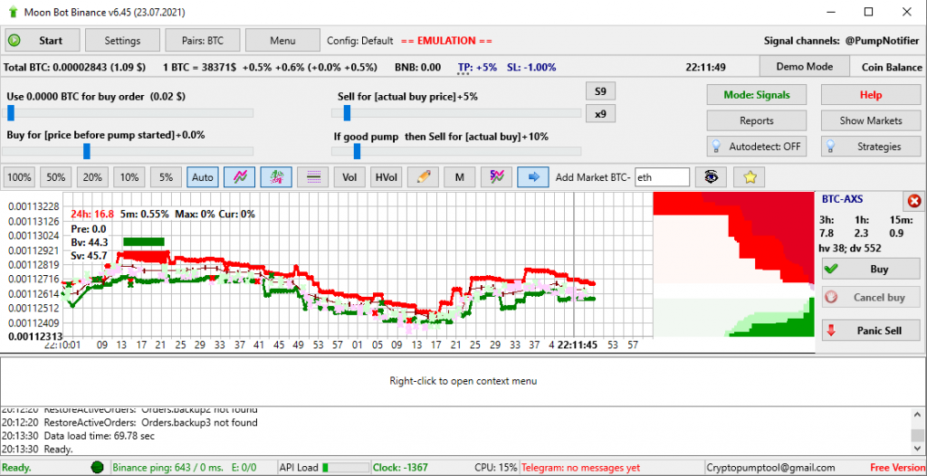 Moonbot, moonbot strategies, Moonbot Pro version, Moonbot Free version, Moonbot Features, Moonbot settings, getting to know Moonbot, how to trade using moonbot, Moonbot strategies testing, trader