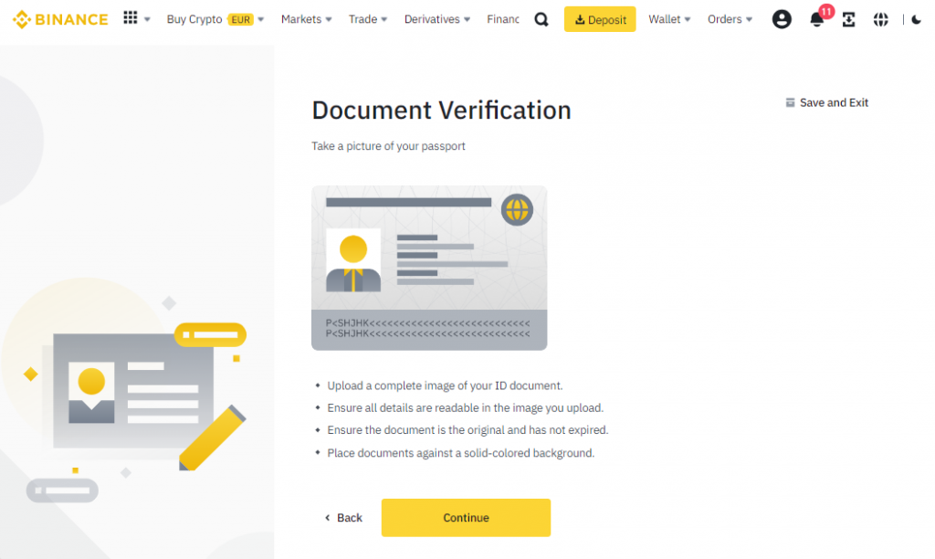 Click 'Start' to begin the verification process