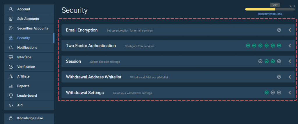 Crypto exchange, Accounts security on the crypto exchange,Password strength, One Time password, OTP, Passwords and browser, Password manager, Accounts checking, Password updates, Two-factor authentication, 2FA variants, 2FA services, Google Authenticator, Authy, Binance Authenticator, Backup, Device Security, Regular Updates, Antivirus, VPN, Exchange account security, Separate e-mail, Anti-phishing, Master Password, WhiteList, Separate device, API keys, IP restriction, Cryptocurrency Security Instructions, Binance, FTX, Bybit, OKX, EXMO, BitMEX, Bitfinex, Binance security, FTX security, Bybit security, OKX security, EXMO security, BitMEX security, Bitfinex security, Exchange security, how to protect my account, how to protect my exchange account, how to create good password