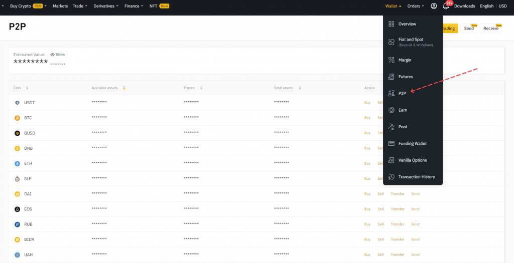 How to withdraw fiat from binance to a bank card, withdraw fiat from binance, binance how to withdraw, withdraw from binance, binance withdraw to bank, P2P, Binance P2P