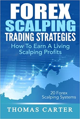 Cover of the trading book “Forex Scalping Trading Strategies: How To Earn A Living Scalping Profits” by Thomas Carter