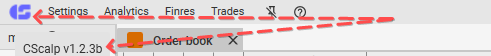 CScalp, trading terminal, intraday trading, trading, terminal, version,software