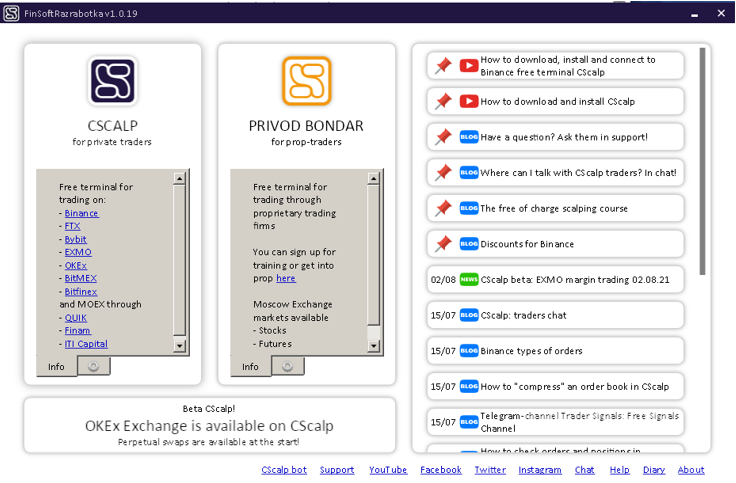 CScalp Linux, How to install Linux on CScalp, CScalp via Linux, CScalp through Linux, CScalp on Linux OS, Fedora 33, Virtual Machine