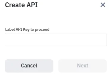 Creating API keys on Binance, connecting to Binance CScalp