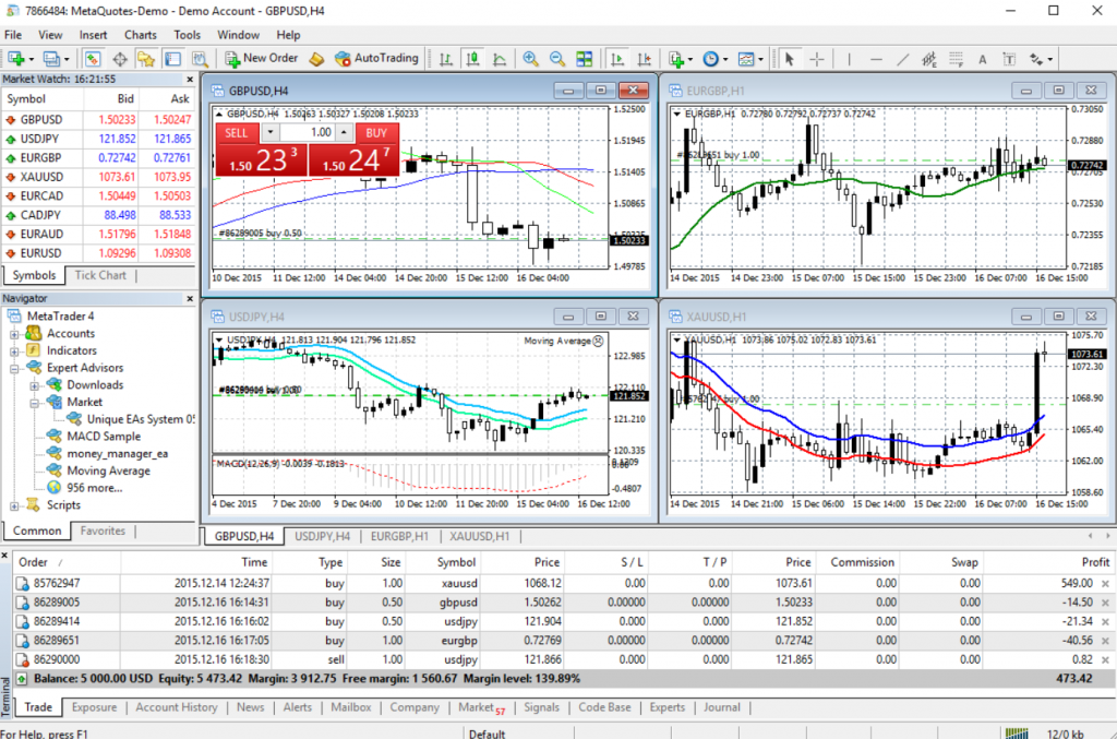 MetaTrader 4 terminal