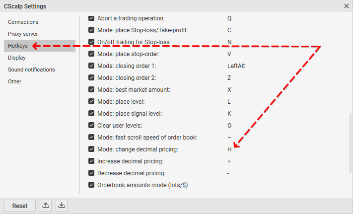 Assign a hotkey