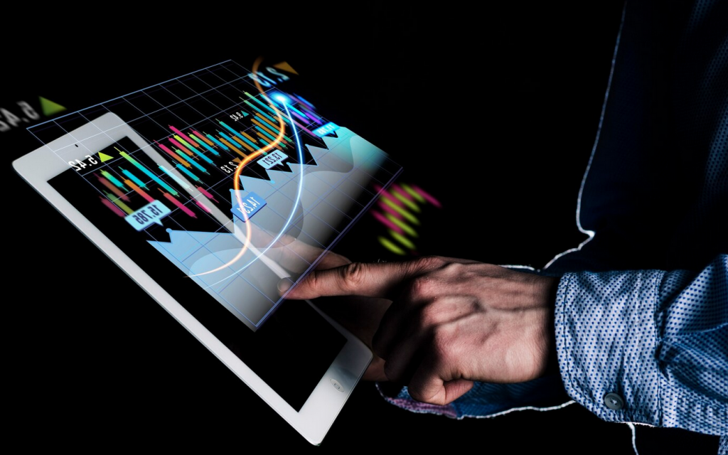 How to buy futures contracts: A man is purchasing a futures contract on an iPad