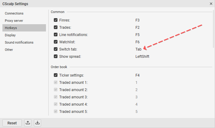 CScalp Close tab