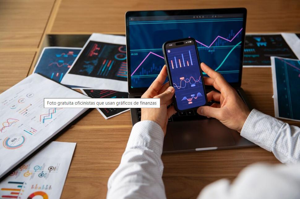 A person is using the best app for crypto analysis 