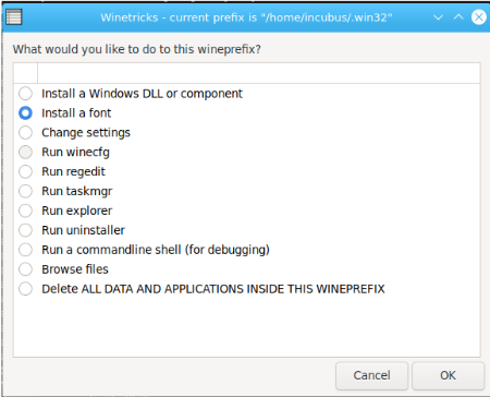 Instalación de Wine en Linux para operar en CScal