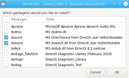 Instalación de Wine en Linux para operar en CScal
