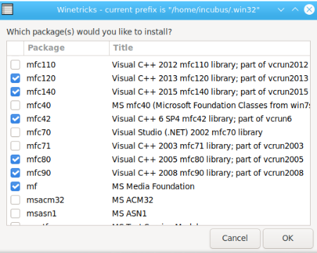 Instalación de Wine en Linux para operar en CScal