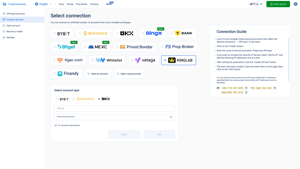 New exchanges: BingX, Bitget, and MEXC