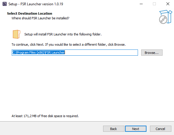 Browsing the CScalp previous version installation folder