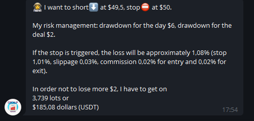 How to calculate risks, risks, trading, calculator, risk calculator, risk calculation, risk management, CScalpbot, CScalp_bot
