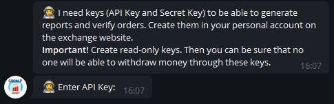 telegram bot CScalp_bot, telegram bot, bot, telegram, CScalp_bot, CScalpbot, CScalp bot, Instructions, setup, functions, Official bot CScalp, Official bot, trade's report