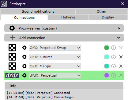 okx margin, okex, okx exchange, how to connect to okx exchange, how to connect CScalp to Okx, okx trading, okx crypto, okx margin, dYdX, dYdX exchange, cscalp release