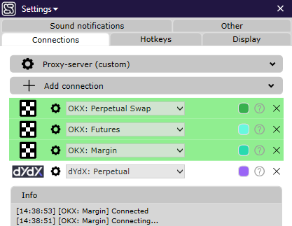 okx margin, okex, okx exchange, how to connect to okx exchange, how to connect CScalp to Okx, okx trading, okx crypto, okx margin, dYdX, dYdX exchange, cscalp release