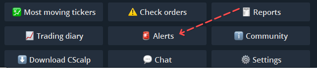 telegram bot CScalp_bot, telegram bot, bot, telegram, CScalp_bot, CScalpbot, CScalp bot, Instructions, setup, functions, Official bot CScalp, Official bot, trade's report
